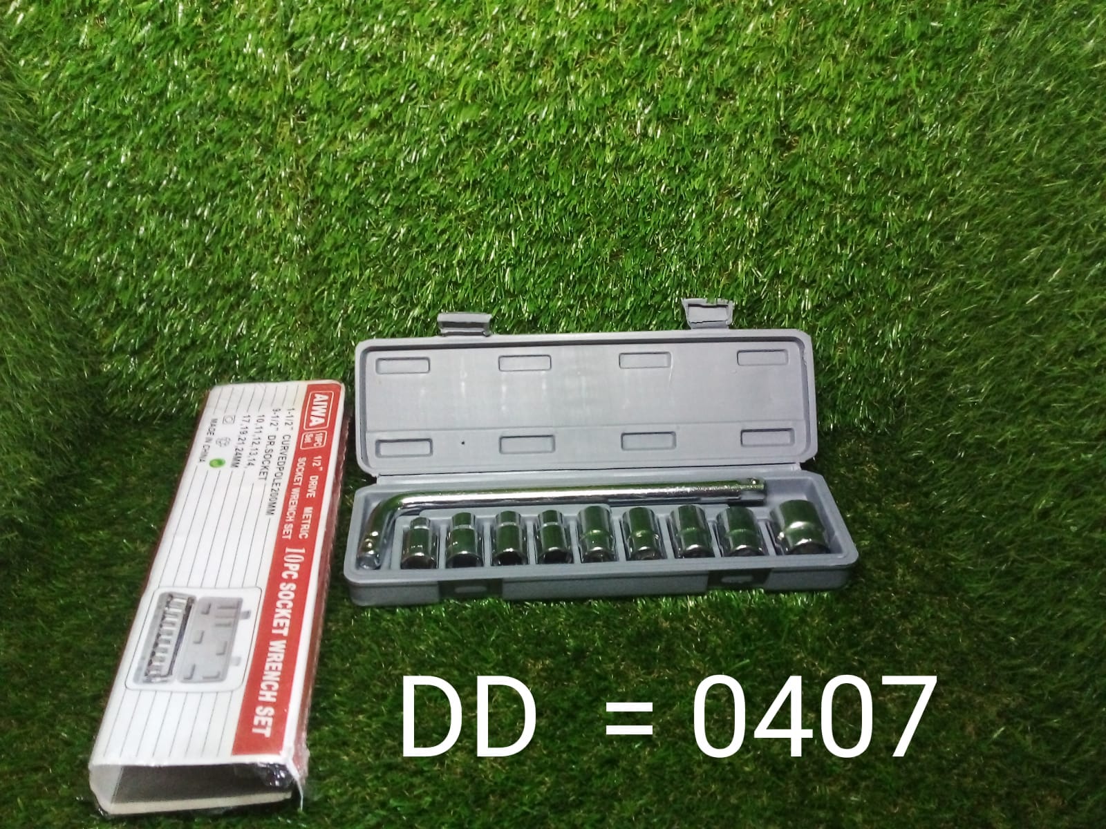 0407 Drive Standard Socket Wrench Set -10 pc, 6 pt. 3 / 8 in. 0407 Drive Standard Socket Wrench Set -10 pc, 6 pt. 3 / 8 in.